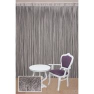 Akça Tekstil 300x270 cm Gri Düz Model Hazır İp Perde