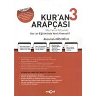Akçağ Yayınları Kur'an Arapçası 3. Kitap Çözüm Kitabı