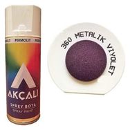 Akçalı 360 400 ml Metalik Vıolet Sprey Boya