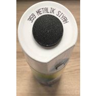 Akçalı Metalik Siyah 359 Simli 400 ml Sprey Boya