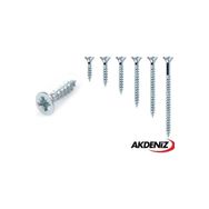 Akdeniz 3.5x13 mm Çinko 1000 Adet Sunta Vidası