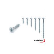 Akdeniz 3.5x18 mm Çinko 1000 Adet Sunta Vidası