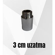 Akel 1/2 3 cm Tseli Kromlu Uzatma