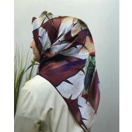 Aker 00032 Bordo 20-21 Kış Sezonu Sura İpek Eşarp