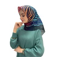 Aker 7651223 Mavi Yeşil Eşarp