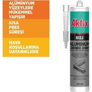 Akfix 612J PU Express 310 ml Alüminyum Köşe Yapıştırıcı