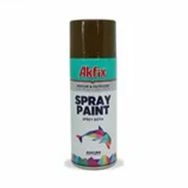 Akfix 8017 Parlak Kahve 400 ml Akrilik Sprey Boya
