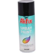 Akfix 9005 Parlak Siyah 400 ml Akrilik Sprey Boya