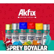 Akfix 9006 400 ml Alüminyum Sprey Boya