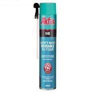 Akfix FA010 940 750 ml Mekanik Emniyet Valfli Poliüretan Köpük