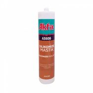 Akfix Kahverengi 500 Gr Silikonize Akrilik Mastik