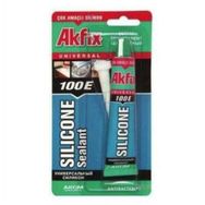 Akfix SA-111 Genel Amaçlı 50 ml Şeffaf Tüp Silikon