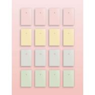 AKILLICA 16'lı Pastel Defter Seti