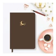 AKILLICA Sert Kapak 13.5x20 cm Hardcover Coffee Noktalı Defter