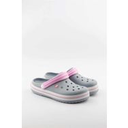 Akınal Bella Buz Gri-Pembe Sabo Unisex Hastane Terliği