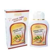 Akışık 350 ml Argan Yağlı Şampuan Vitamin B5 Katkılı Bitkisel