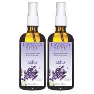 Akita % 100 Doğal Yağı Alınmamış Lavanta Suyu Cam Şişe