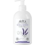 Akita 250 ml Doğal Bebek Lavanta Banyo Sabunu