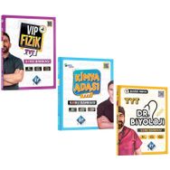 Akm Kitap Kr Akademi TYT Vip Fizik Kimya Adası Kimya ve Dr Biyoloji Soru Bankası Seti 3 Kitap