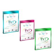 Akm Kitap Üç Dört Beş TYT Fizik Kimya ve Biyoloji Deneme Seti 3 Kitap