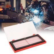 Akozon 5x4cm 2.0 Saklama Kutulu Büyüteç Lens Gözlükleri Saklama Kutulu Diyoptri Kaynak Kaskı Için Göz Koruma Aksesuarları
