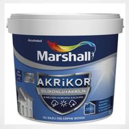 Akrikor 15 lt Beyaz Silikon Akrilik Dış Cephe Boyası