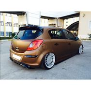 Aksoy Tuning Opel Corsa D 2007 Parlak Siyah Policarbon Boyalı Spoiler