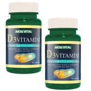 Aksu Vital D3 Vitamini 650 mg 2x60 Kapsül