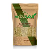 Aktarloji Sade Aspur Kanarya - Muhabbet Kuşu - Papağan Saka - Serçe - Güvercin - Kumru 100 gr Kuş Yemi