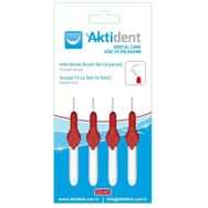 Aktident 2.5 mm Kırmızı 4 Adet Arayüz Fırçası