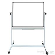Akyazı Emaye Çift Taraflı Mobil 120x200 cm Yazı Tahtası