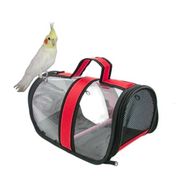 Ala Pet 30x22x21 cm Kırmızı Tünekli Sultan Papağanı Taşıma Çantası