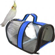 Ala Pet 30x22x21 cm Mavi Tünekli Sultan Papağanı Taşıma Çantası