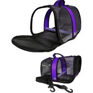 Ala Pet 30x22x21 cm Mor Tünekli Cennet Papağanı Taşıma Çantası