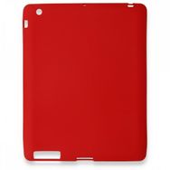 Alan Şanslı iPad 4 9.7 Kırmızı Evo Tablet Silikon Kılıf