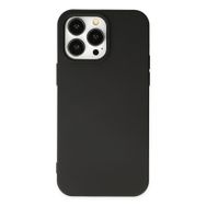 Alan Şanslı iPhone 14 Pro Max Nano İçi Kadife Siyah Silikon Kılıf