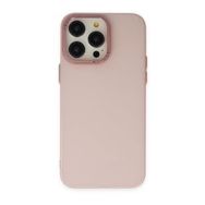 Alan Şanslı iPhone 14 Pro Modos Metal Kapak Pembe Kılıf