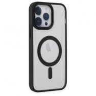 Alan Şanslı iPhone 14 Pro Room Magneticsafe Siyah Silikon Kılıf