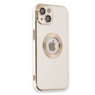 Alan Şanslı iPhone 14 Store Beyaz Silikon Kılıf