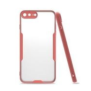Alan Şanslı iPhone 7 Plus Platin Silikon Pembe Cep Telefonu Kılıfı