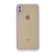 Alan Şanslı iPhone XS Montreal Mor Silikon Kapak Kılıf