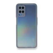 Alan Şanslı Oppo A54 4G Montreal Silikon Kapak Gri Kılıf