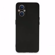 Alan Şanslı Oppo Reno 7 Lite First Silikon Siyah Kılıf