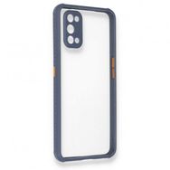 Alan Şanslı Realme 7 Pro Miami Şeffaf Silikon Gri Kılıf