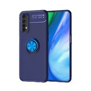 Alan Şanslı Realme 7 Range Yüzüklü Silikon Mavi Kılıf