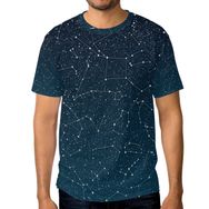 Alaza Stars Constellation Kısa Kollu Erkek Tişört