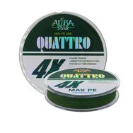 Albastar Quattro X4 300 m Green İp Olta Misina