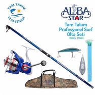 Albastar TTS013 Tam Takım Profesyonel Surf Olta Seti