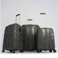 Albatros PP500 Dark Grey 3'lü Set Valiz