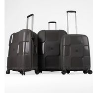 Albatros PP501 Dark Grey 3'lü Set Valiz